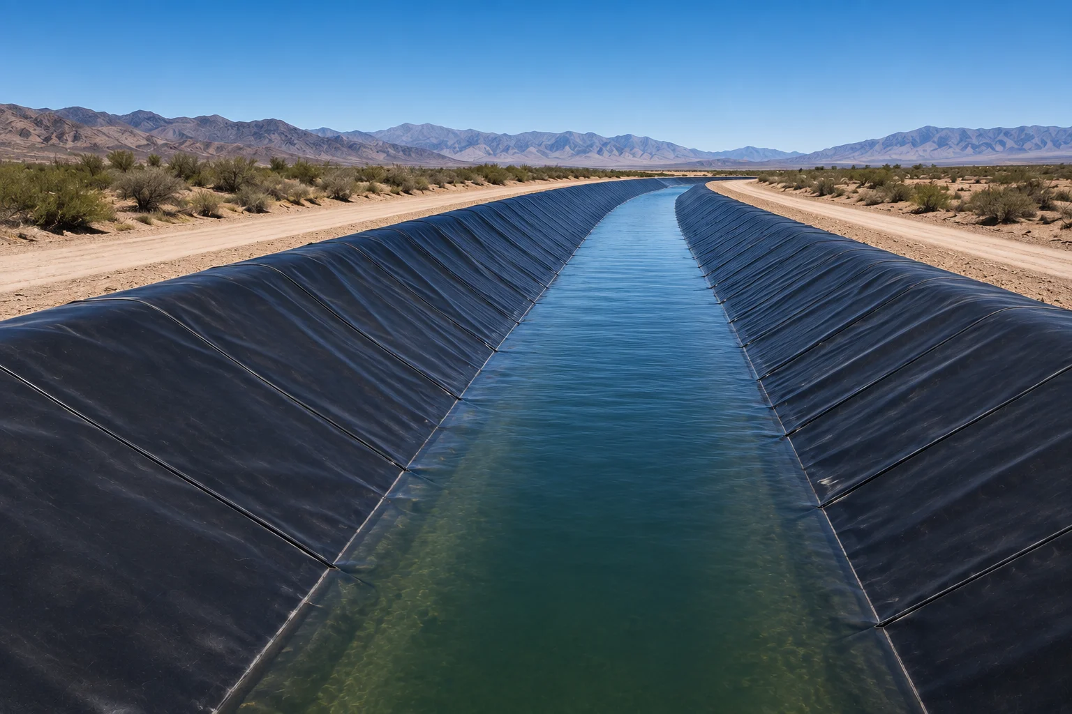 EPDM Geomembrane Canal Lining Water-Scarce Regions